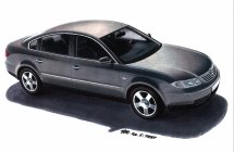 Designstudie: VW Passat W8 (Mai 1997)